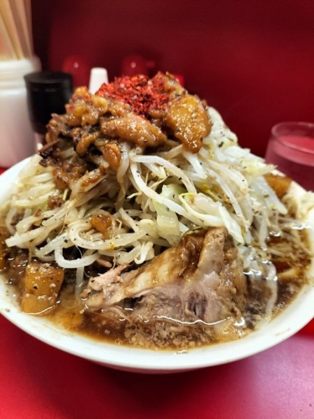 「ラーメン中ヤサイニンニクアブラ￥930」@ラーメン二九六の写真