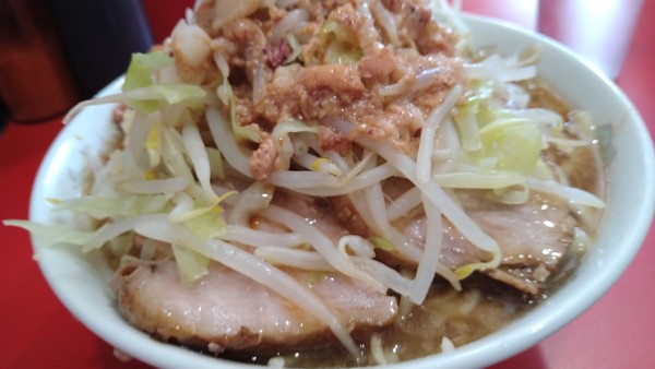 「小ラーメン　全部」@ラーメン二郎 生田駅前店の写真
