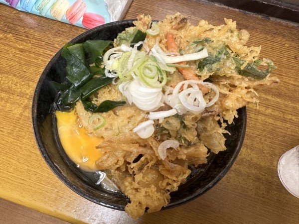 「天玉そば(650円)」@池尻蕎麦の写真