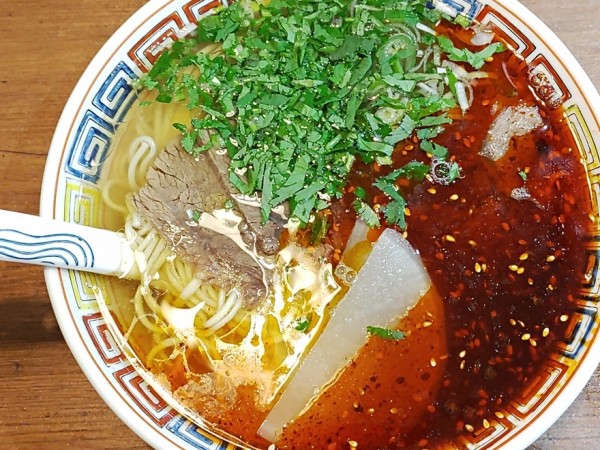 「蘭州牛肉面（毛細）」@中國西北料理 蘭州・牛肉麺 一盛の写真