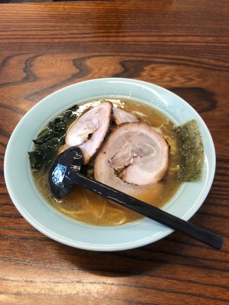 「ネギチャーシュー麺 中盛 ライス」@ラーメンショップ 八街店の写真