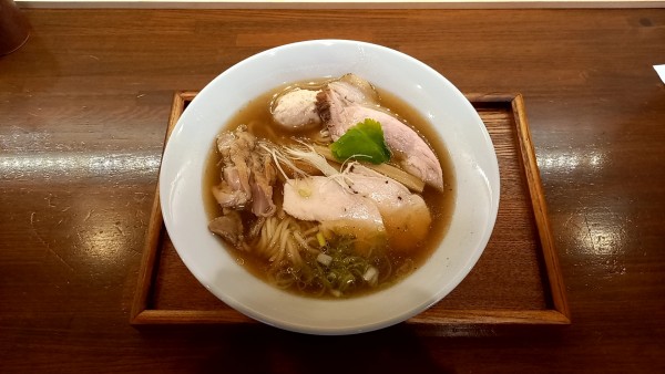 「純鶏ラーメン・濃厚しょうゆスープ」@鶏ラーメン 福如雲の写真
