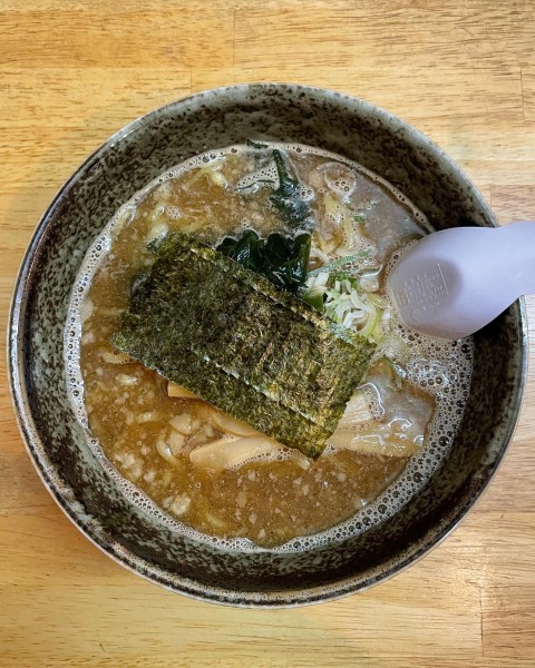 「魚介とんこつ」@遊遊亭の写真