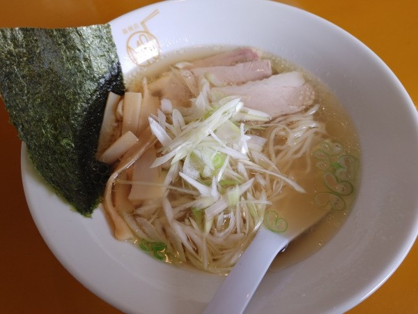 「黄金の中華そば950円」@森商店の写真