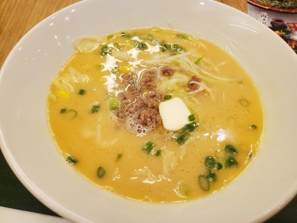 「豚骨焼き味噌ラーメン」@お食事処 天風の写真