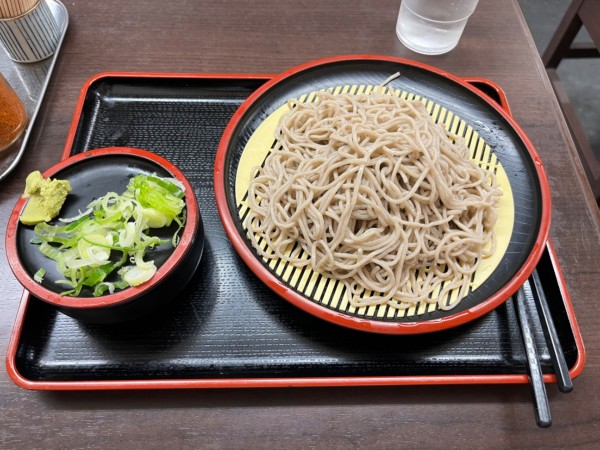 「もりそば370円」@天かめ 両国店の写真