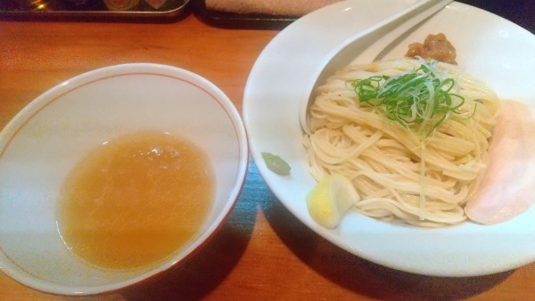 「サッポロ赤星→鳥節つけsoba(¥550+1,100)」@麺処 源玄の写真