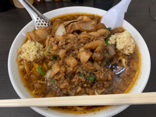 「スタ満ソバ　900円」@元祖スタミナ満点らーめんすず鬼 狭山ヶ丘分店の写真