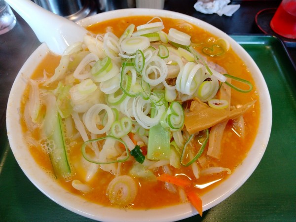 「みそ野菜　980円」@北海とんこつらーめん 純輝 潮来本店の写真