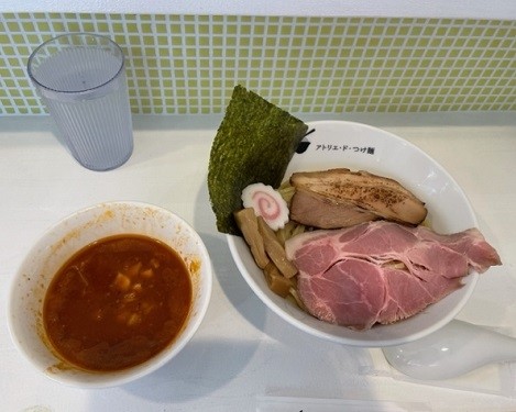 「トマトつけ麺　980円。」@アトリエ・ド・つけ麺の写真