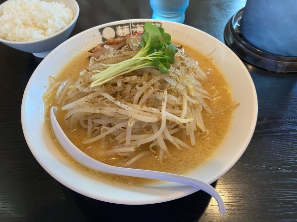 「濃厚極味噌ラーメン」@らーめん処 麺道蘭 青森店の写真