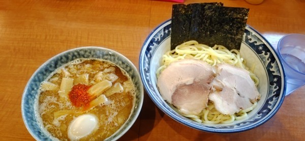 「特製つけ麺（大盛）1320円」@中華そば 中村屋の写真