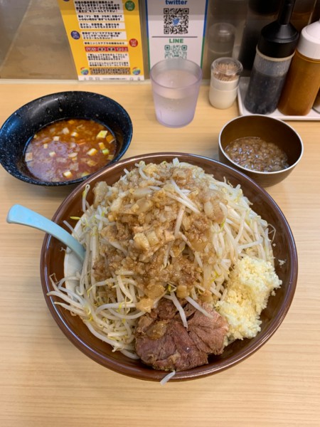 「辛いつけ麺」@麺屋 顎で喰らえの写真