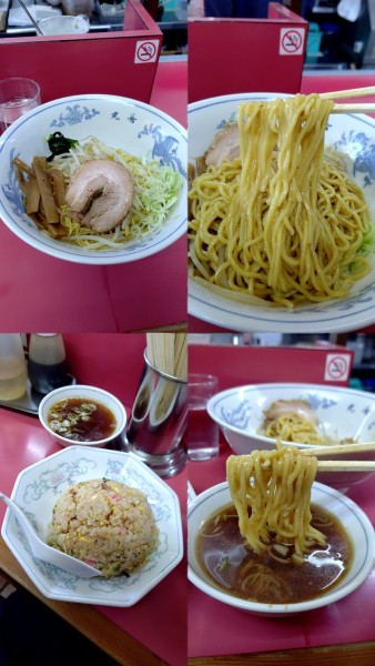 「『油そば みそチャーハンセット(¥1000)』」@中華料理 丸善の写真