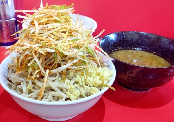 「つけ麺ミニ」@ラーメン二郎 千葉店の写真