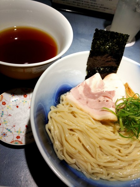 「昆布水清湯つけそば「清夏」(醤油)」@うずとかみなりの写真