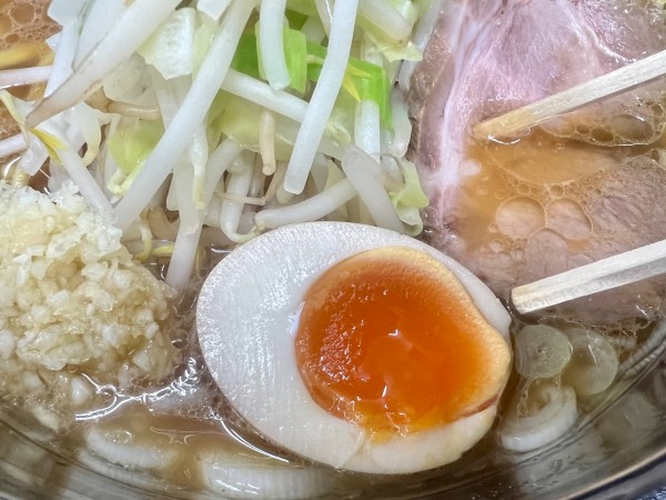 「らーめん 中  850円」@らーめん 汁なし 兄貴んちの写真