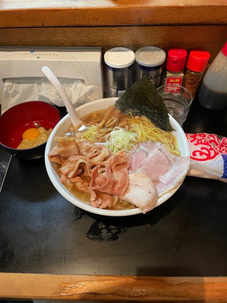 「花咲蟹、ずわい蟹の不純100大盛り＋つけ玉」@一条流がんこ総本家分家四谷荒木町の写真