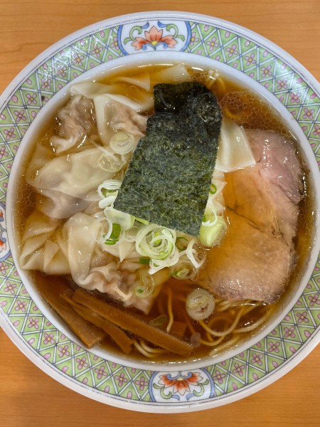 「ワンタンメン」@支那そば 一力の写真