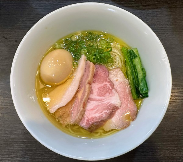 「特製芳醇鶏そば （塩）」@麺や 福はらの写真