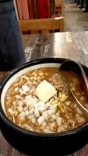 「たまねぎ増しバター味噌」@味噌ラーメン専門店 日月堂 北浦和東口店の写真