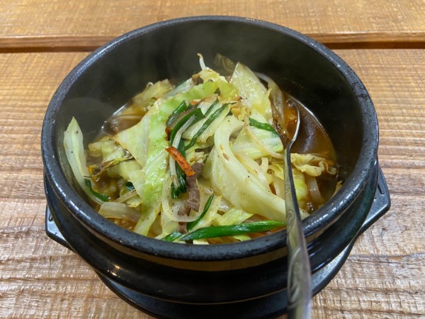 「韓国ラーメン(650円)」@コリアンキッチン オンマ ソンの写真