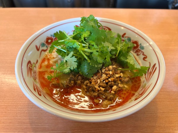 「香菜担担麺」@中華そば 呵呵の写真