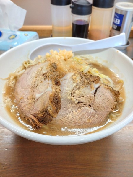 「豚骨ラーメン並」@宮二郎の写真