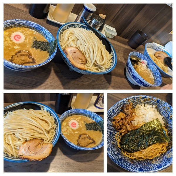 「【限定】塩つけ麺特盛」@狼煙 〜NOROSHI〜の写真