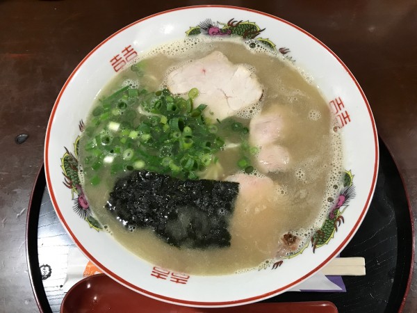 「ラーメン　800円」@ラーメン 旦過の写真