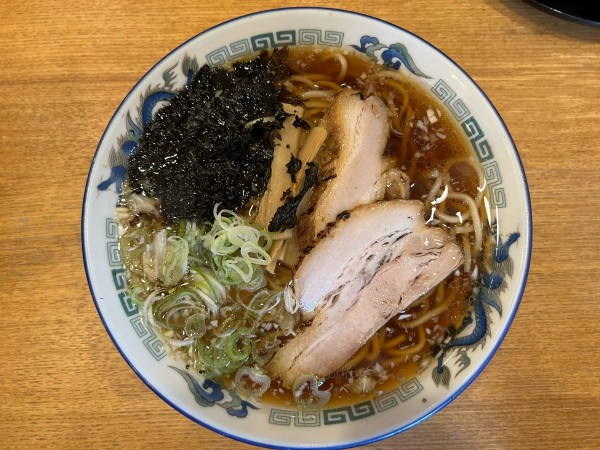 「朝ラー　醤油　750円」@麺屋 春馬の写真