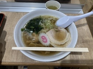 「佐野ラーメン ¥730」@らーめん さのや 東北自動車道下り佐野SA店の写真
