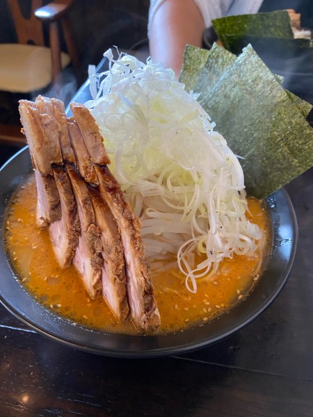 「黄金のネギ味噌チャーシュー麺」@ラーメン 一遊の写真