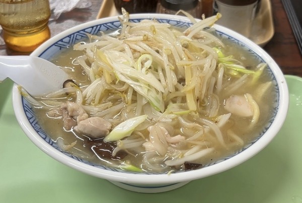 「鶏肉そば 塩」@大来食堂の写真