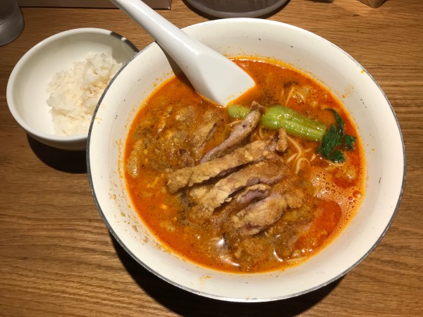 「排骨担々麺　1080円」@Renge no Gotokuの写真