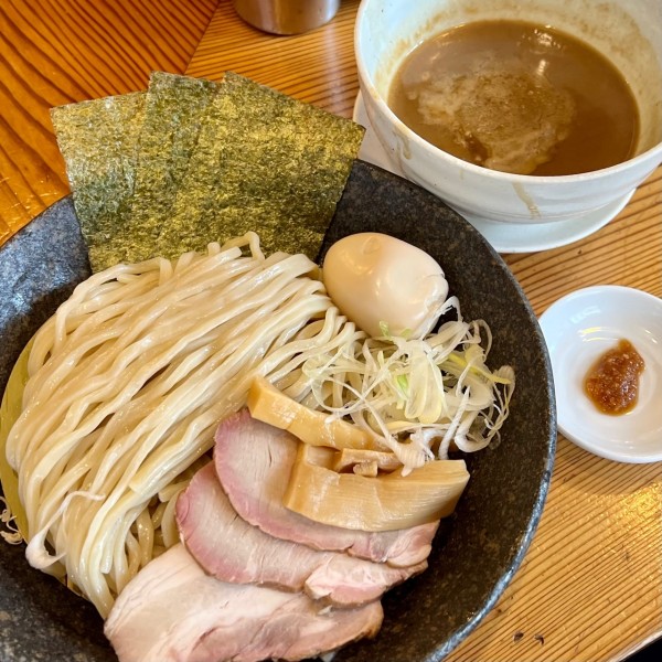 「特製つけ麺（ニンニク醤油）」@つけ麺 一滴の写真