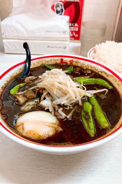 「和風黒北極」@蒙古タンメン 中本 目黒店の写真