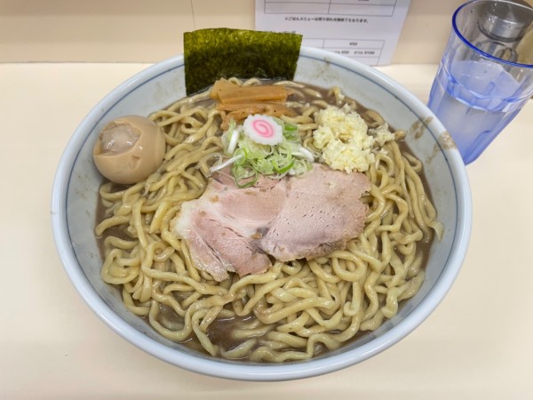 「アッキーのこってりラーメン」@自家製麺 二丁目ラーメンの写真