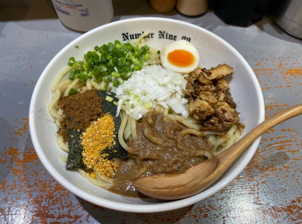 「まぜそば大」@麺Dining Number Nine 09の写真