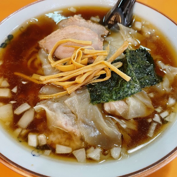 「ワンタンメン 650円」@精養軒の写真