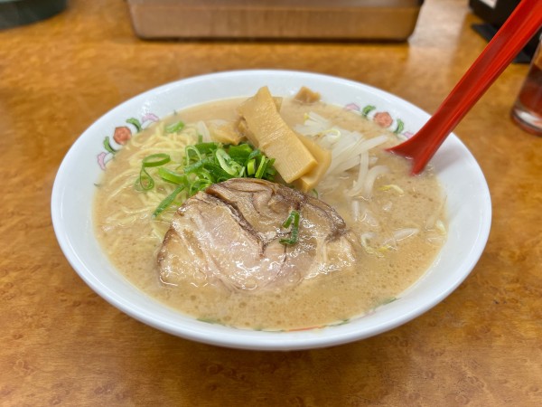 「餃子の王将ラーメン」@餃子の王将 千手堂店の写真