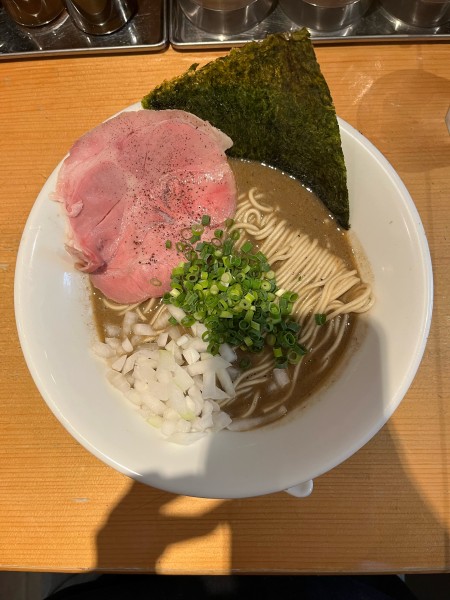 「濃厚海老煮干そば」@麺屋 まほろ芭の写真