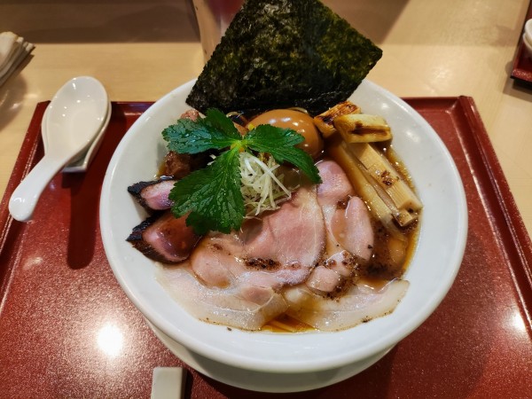 「特製紀州鴨そば」@燃えよ麺助の写真