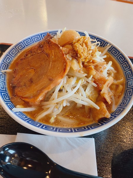 「角ふじ麺　煽り野菜」@二代目麺屋こうじの写真