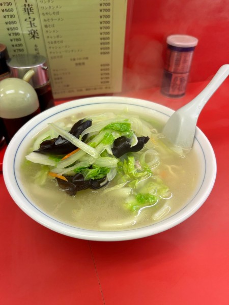 「タンメン」@中華料理 宝楽の写真