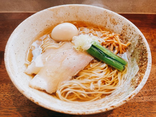 「白だし醤油そば」@中華そば 安至の写真