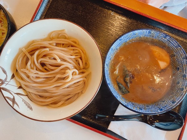 「濃厚つけ麺　煽り野菜月曜限定サービス」@二代目麺屋こうじの写真