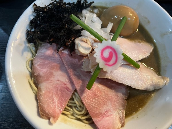 「特製濃厚そば」@中華そば いづるの写真