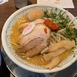 味玉からし味噌らーめん