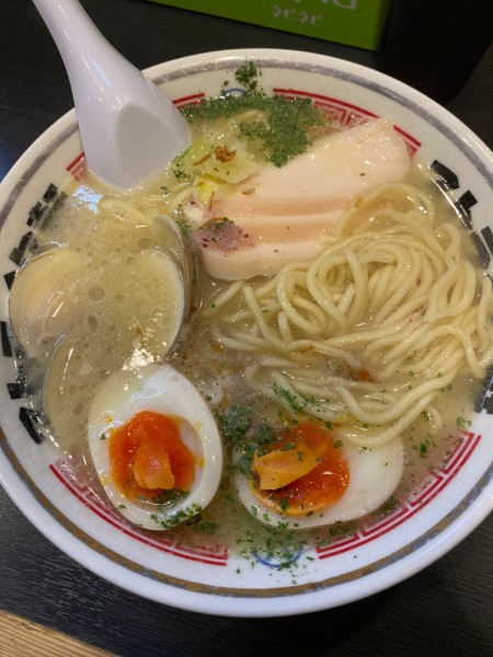 「味玉シンカー 1100」@ストライク軒の写真